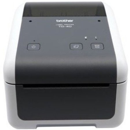 BROTHER 4.3Inch Desktop Thermal Printer w/ Peeler, Dt, 203Dpi,  TD4420DNP